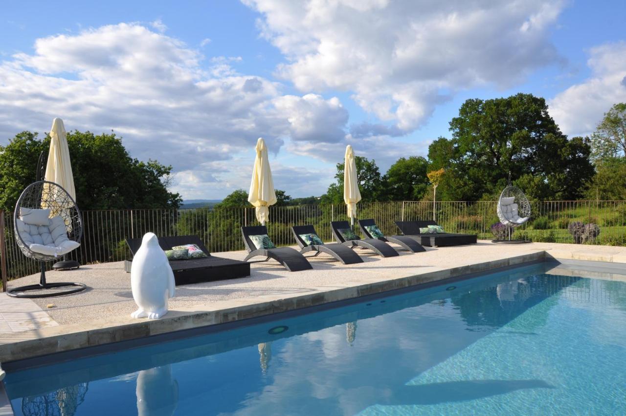 Gite 8 Pers Du Chateau De Cantecor Alvignac Buitenkant foto